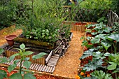 Organic vegetable garden - France