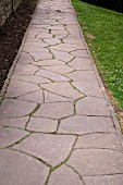 PATH WITH PAVEMENT OF NATURAL STONE