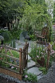 CHELSEA 2005,  THE CUMBRIAN FELLSIDE GARDEN,  DESIGNER: K.WILDE & R. LUCAS