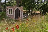 GARDEN VIEW, SMALL FOLLY, NGS OPEN DAY, HATCH ROAD, BRENTWOOD, ESSEX