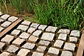 POOL,  WATER FLOWING BETWEEN COBBLES,  SHELTER FOR WILDLIFE