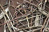 COMPOST MATERIAL,   TWIGS AND BRANCHES