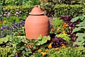 Cloche in a garden