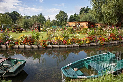 Riverside_flower_bed_with_Verbena_bonariensis_verbena_sp_Canna_Tagetes_erecta_Rudbeckia