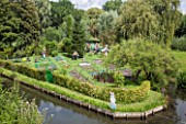 The floating gardens of Amiens, France