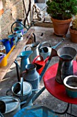 Collection of Watering cans, Provence, France