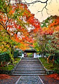 Anrakuji temple entrance, Kyoto, Japan