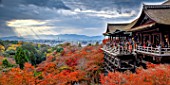 Kyotos view of Kiyomizudera temple, Kyoto, Japan