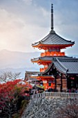 Kyomizuderas temple, Kyoto, Japan