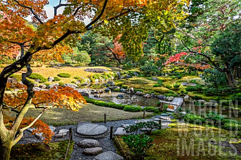 Muirinan_garden_in_Kyoto_Japon