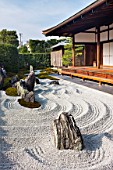 Zen garden of the Zuihou-in temple belonging to the Daitoku-ji ensemble, Kyoto, Japan