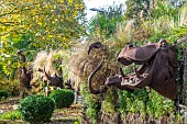 The Garden of the Giants in autumn, Lille, Hauts de France, France