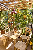 Small poetry garden, designed by Stéphane Muller, Salon Jardins, Jardin / Aux Tuileries May 2023, Paris, France