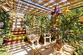 Small poetry garden, designed by Stéphane Muller, Salon Jardins, Jardin / Aux Tuileries May 2023, Paris, France