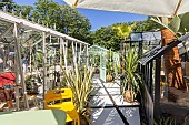 LAMS greenhouse stand, Salon Jardins, Jardin / Aux Tuileries, May 2023, Paris, France