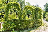 Le Jardin du curé, Parc Floral de la Court dAron, Saint Cyr-en-Talmondais, Vendée, France