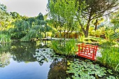 Japanese Garden, Parc Floral de la Court dAron, Saint Cyr-en-Talmondais, Vendée, France
