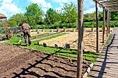 LArche de la nature: an educational garden for walkers, Le Mans Métropole, Sarthe, France