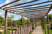 LArche de la nature: an educational garden for walkers, Le Mans Métropole, Sarthe, France