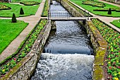 La Marle River and Hermine Gardens, Vannes, Golfe du Morbihan, Southern Brittany, France