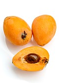 Loquat (Eriobotrya japonica) Algar fruits