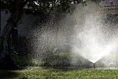 Irrigation by sprinkler