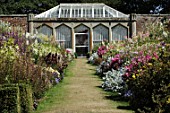 Perennial border at Abbotsford in Scotland