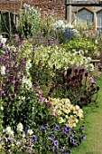 Mixed border at Abbotsford in Scotland