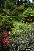 Garden scenery at Inverslek Garden