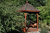 Gazebo in garden  -  -  -