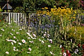 Perennial border at Floor Castle Scotland
