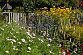 Perennial border at Floor Castle Scotland