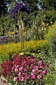 Perennial border at Floor Castle Scotland