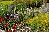 Perennial border at Floor Castle Scotland