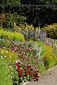 Flowering border at Floor Castle, Scotland