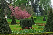 Bagatelle gardens in spring