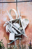 WALL SCULPTURE MADE FROM OLD TOOLS