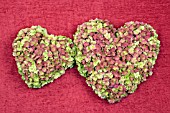 HEARTS OF HYDRANGEA FLOWERS