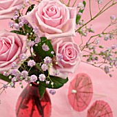 PINK ROSE ARRANGEMENT