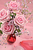 PINK ROSE ARRANGEMENT