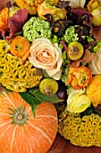 FLORAL & FRUIT AUTUMN ARRANGEMENT