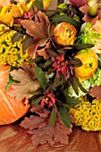 FLORAL & FRUIT AUTUMN ARRANGEMENT