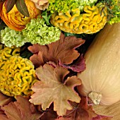 FLORAL & FRUIT AUTUMN ARRANGEMENT