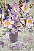 GARDEN BOUQUET- DELPHINIUM & ANEMONE