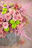 PINK AND LIME GREEN AUTUMN BOUQUET