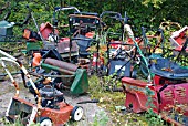 LAWN MOWERS GRAVEYARD