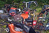 LAWN MOWERS GRAVEYARD