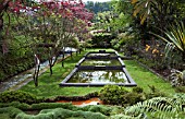 FORMAL POOLS AT PARQUE TERRA NOSTRA. FURNAS, AZORES