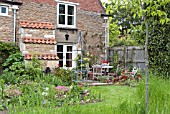 TERRACE, MEADOW AND DRY GARDEN AT WAKEFIELDS