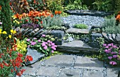 DRY STONE WALL AND PATH CONSTRUCTION USING SLATE AND SHALE